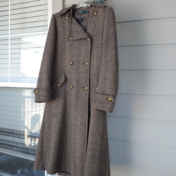 Lauren Ralph Lauren Double-Breasted Coat - Picture 14 of 16